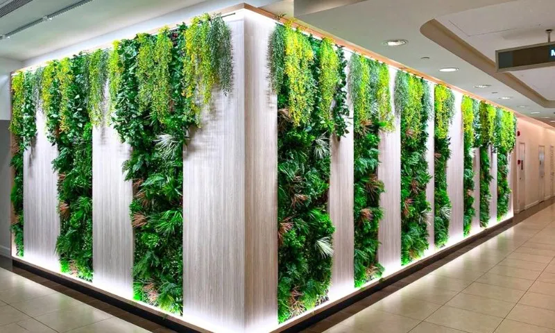 artificial vertical garden wall for company corridor Factory, artificial vertical garden wall for company corridor Factory,